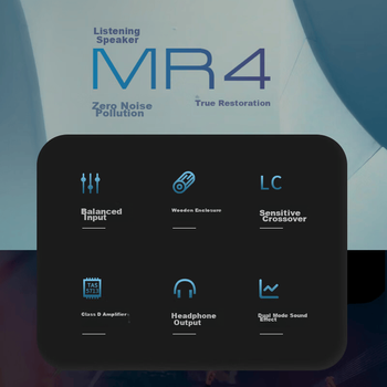 Активные мониторы EDIFIER MR4, 2.0, HiFi, настольные, белые