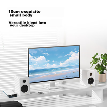 Колонки EDIFIER N300 активные настольные 2.0, аудиофильские, черные