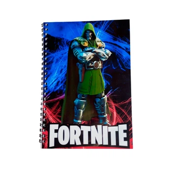 Блокнот Fortnite Doctor Doom (Фортнайт Доктор Дум), А5, 48стр.