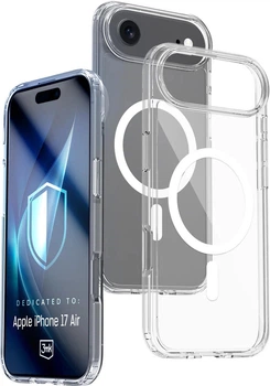 Etui plecki 3MK Armor MagCase do Apple iPhone Air Transparent (5903108664578)