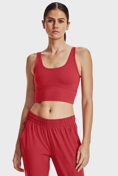 Жіночий червоний топ Meridian Fitted Crop Tank Under Armour XS 1373924-638