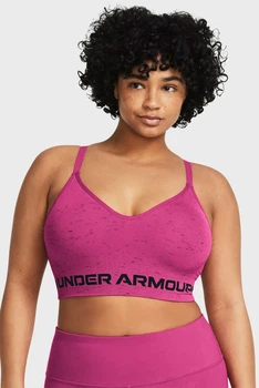 Жіночий спортивний топ UA Seamless Low Long Htr Bra Under Armour XS 1357232-686