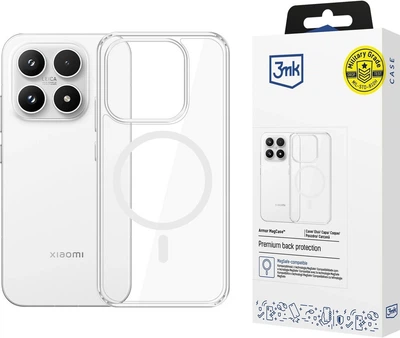 Etui plecki 3MK Armor MagCase do Xiaomi 17 Transparent (5903108722490)
