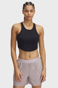 Жіночий чорний топ UA Rival Rib Tank Under Armour L 1389798-001
