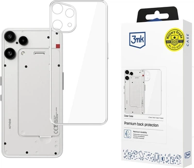Etui plecki 3MK Clear Case do Nothing Phone (3a) Lite Transparent (5903108749633)