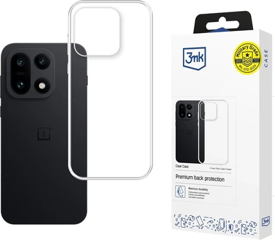 Etui plecki 3MK Clear Case do OnePlus 15 5G Transparent (5903108739870)