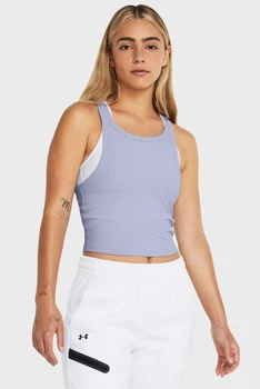 Жіночий бузковий топ Meridian Rib Crop Tank Under Armour XS 1384008-539