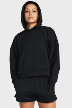 Жіноче чорне худі Journey Rib OS Hdy Under Armour XS 1382732-001