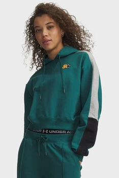 Жіноче зелене худі Sport Terry Trend Hoodie Under Armour L 6009705-338