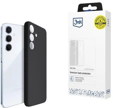 Панель 3MK Silicone Case для Samsung Galaxy A55 5G Black (5903108572613)