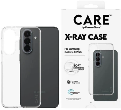 Etui PanzerGlass CARE Fashion X-Ray do Samsung Galaxy A37 5G Transparent (5715685034480)