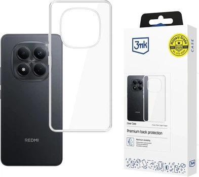 Etui plecki 3MK Clear Case do Redmi Note 15 Pro 4G Transparent (5903108744911)