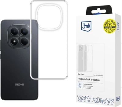 Etui plecki 3MK Clear Case do Redmi Note 15 Pro 5G Transparent (5903108706704)