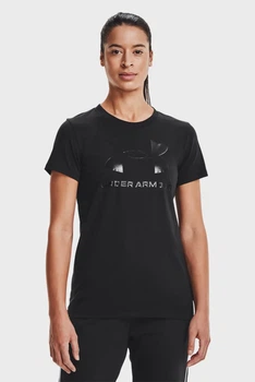 Жіноча чорна футболка Live Sportstyle Graphic SSC Under Armour XS 1356305-002