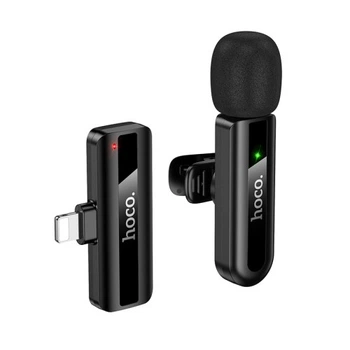 Микрофон HOCO L20 Fair Lightning Black