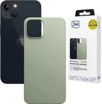 Панель 3MK Hardy MagSilicone для Apple iPhone 15 Green (5903108661485)