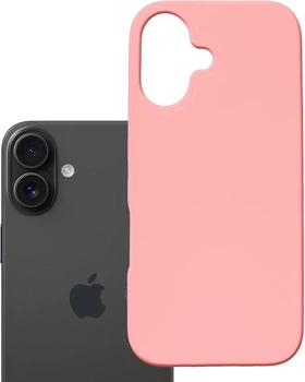 Панель 3MK Hardy MagSilicone для Apple iPhone 16 Plus Pink (5903108661973)