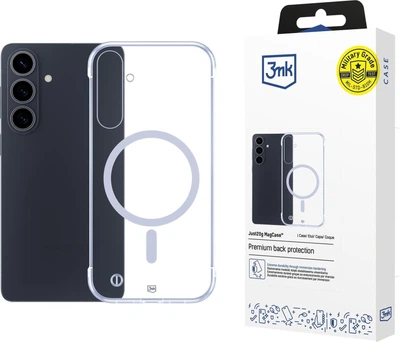 Etui plecki 3MK Just20g MagCase do Samsung Galaxy S26 Transparent (5903108705899)