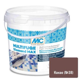 Епоксидна фуга для швів Multifuge Diamond Max/38 Какао, MC-Bauchemie (1,5 кг)
