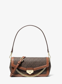 Сумка MICHAEL KORS Soho Small Signature Logo Convertible Crossbody Bag 35S6G1SC5B BROWN коричневая