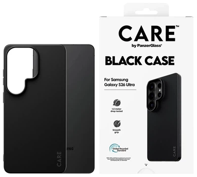 Etui PanzerGlass CARE TPU do Samsung Galaxy S26 Ultra Black (5715685034404)