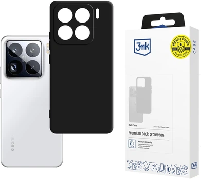 Etui plecki 3MK Matt Case do Xiaomi 15 Pro Black (5903108620291)