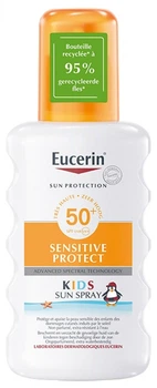 Дитячий сонцезахисний спрей Eucerin Kids Sun Spray Sensitive Protect SPF 50+, 200 мл