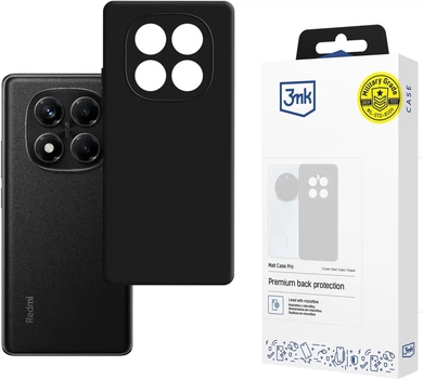 Панель 3MK Matt Case Pro для Redmi Note 14 Pro 4G Black (5903108643283)