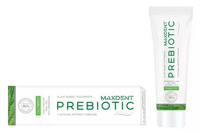 Зубна паста MaxDent Prebiotic з пребіотиками, 75 мл