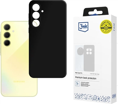 Панель 3MK Matt Case Pro для Samsung Galaxy A35 5G Black (5903108618526)