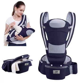 Ерго-рюкзак Baby Carrier / хіпсіт 6 в 1 синій