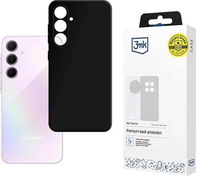 Панель 3MK Matt Case Pro для Samsung Galaxy A55 5G Black (5903108618533)