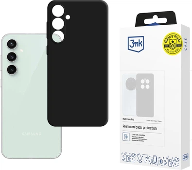 Панель 3MK Matt Case Pro для Samsung Galaxy S23 FE Black (5903108618595)