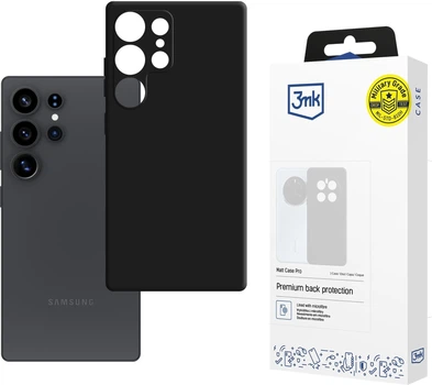 Панель 3MK Matt Case Pro для Samsung Galaxy S25 Ultra Black (5903108618656)