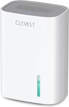 Осушитель воздуха Clevast 850 мл электрический мини деумидификатор для комнаты, ванной, шкафа, тихий 24 dB, авто отключения