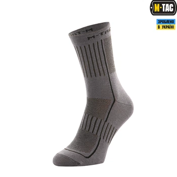 M-Tac шкарпетки легкі Mk.3, Dark Grey, 39-42. Матеріал Поліамід|Бавовна|Еластан