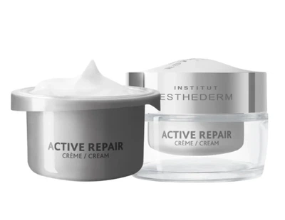 Institut Esthederm (Інститут Естедерм) – Відновлювальний крем Active Repair® Wrinkle Correction Cream Recharge, 50 мл, антивіковий догляд, проти зморшок, змінний блок, професійна французька косметика