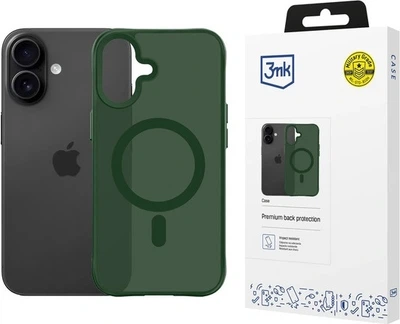 Панель 3MK Smoke MagCase для Apple iPhone 17 Green (5903108741163)