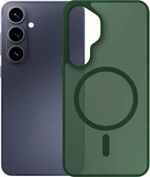 Панель 3MK Smoke MagCase для Samsung Galaxy S26+ Green (5903108741255)