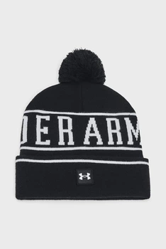 Чоловіча чорна шапка M Halftime Pom Beanie Under Armour OSFM 1386634-001