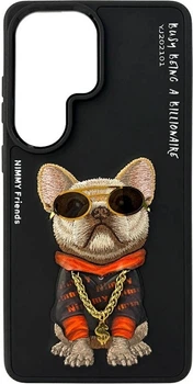 Панель Nimmy Glasses Cool Dog для Samsung Galaxy S26 Ultra Black (6971080318856)