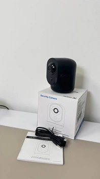 WI-Fi камера відеоспостереження COCOCAM 3MP поворотна з акумулятором, нічним баченням і двостороннім зв’язком