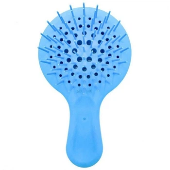 Гребінець для волосся Janeke Superbrush mini синій