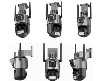 Камера видеонаблюдения P11 с двумя линзами (2×3MP, Wi-Fi)