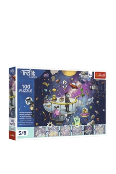 Пазли Trefl «The Treflik Family. Берт у космосі» на 100 елементів із серії Unlimited Fit Technology колір різнокольоровий Trefl ЦБ-00295294