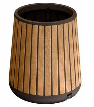 Горщик для квітів Keter Deco Conic Planter Venetian Brown коричневий (261030)