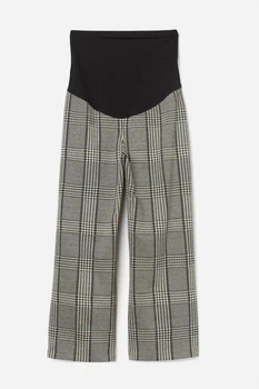 Брюки для вагітних сірий клітина H&M XL (0795109)