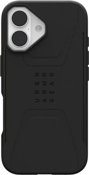 Etui Urban Armor Gear Civilian MagSafe do Apple iPhone 17 Black (840283923104)