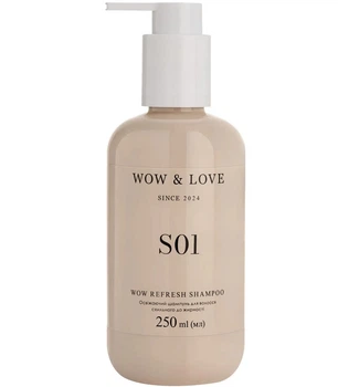 Освіжаючий шампунь для волосся схильного до жирності WOW & LOVE S01 Wow Refresh Shampoo, 250 мл
