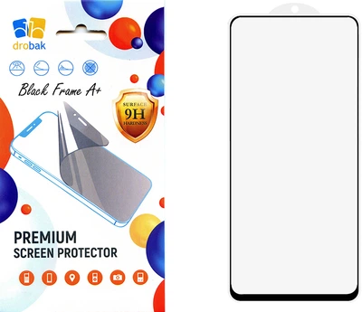 Защитное стекло Drobak Frame A+ Full Glue для Xiaomi 17 Black (dr_151553)